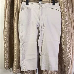 Khaki Capris - Size 7